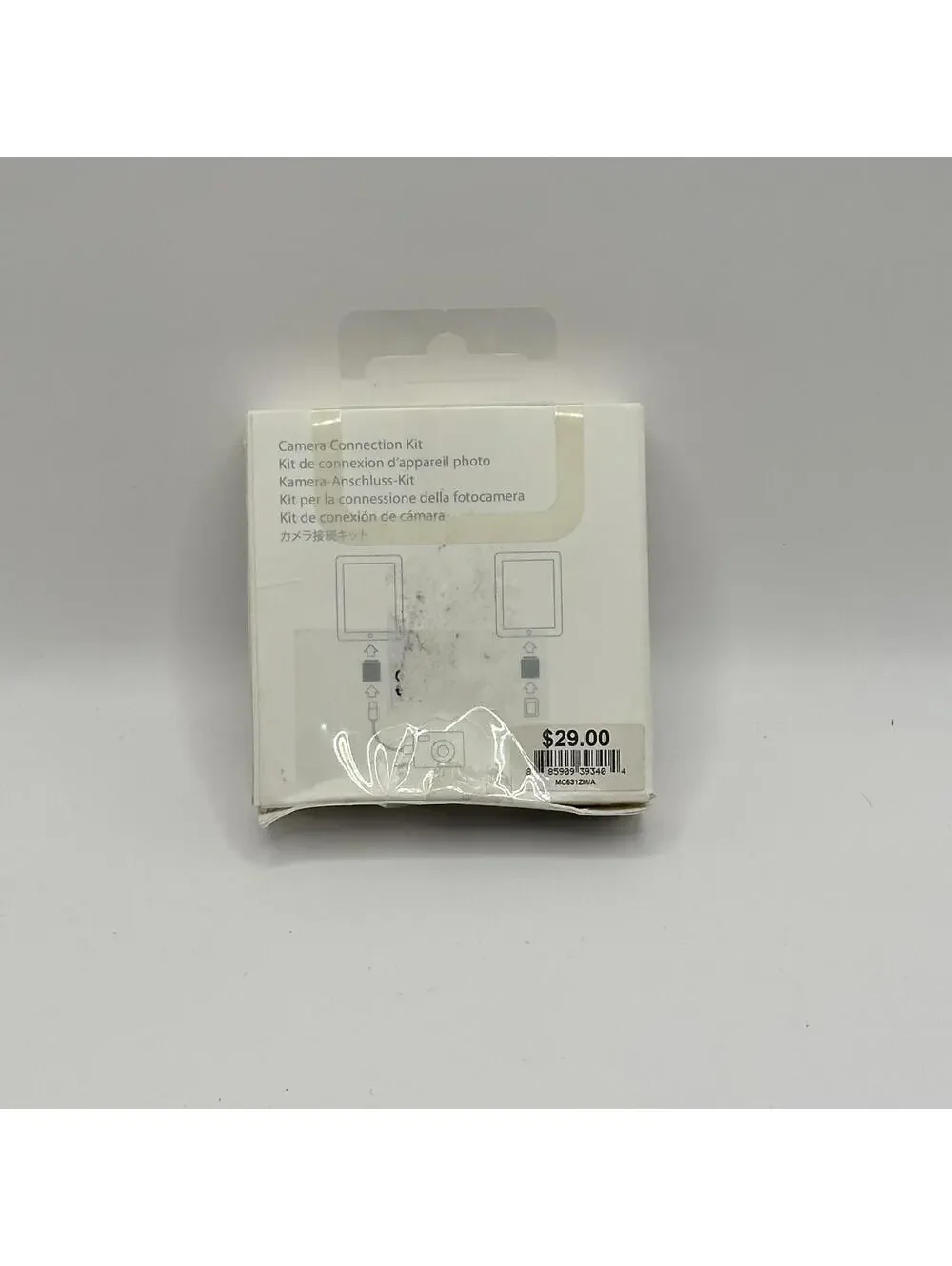 Genuine Apple iPad Camera Connection Kit 30-Pin Connectors A1362/58 OEM Original
